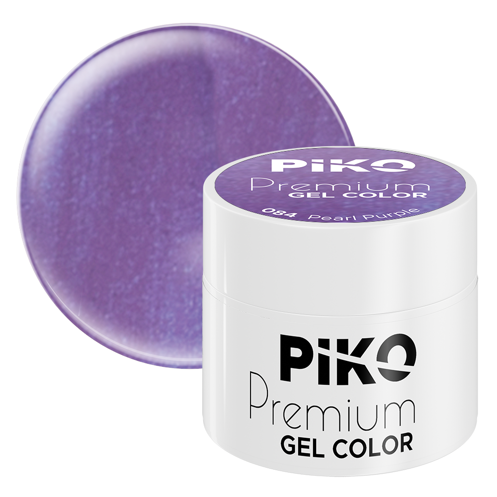 Gel color Piko, Premium, 5g, 084 Pearl Purple 084 imagine noua 2022