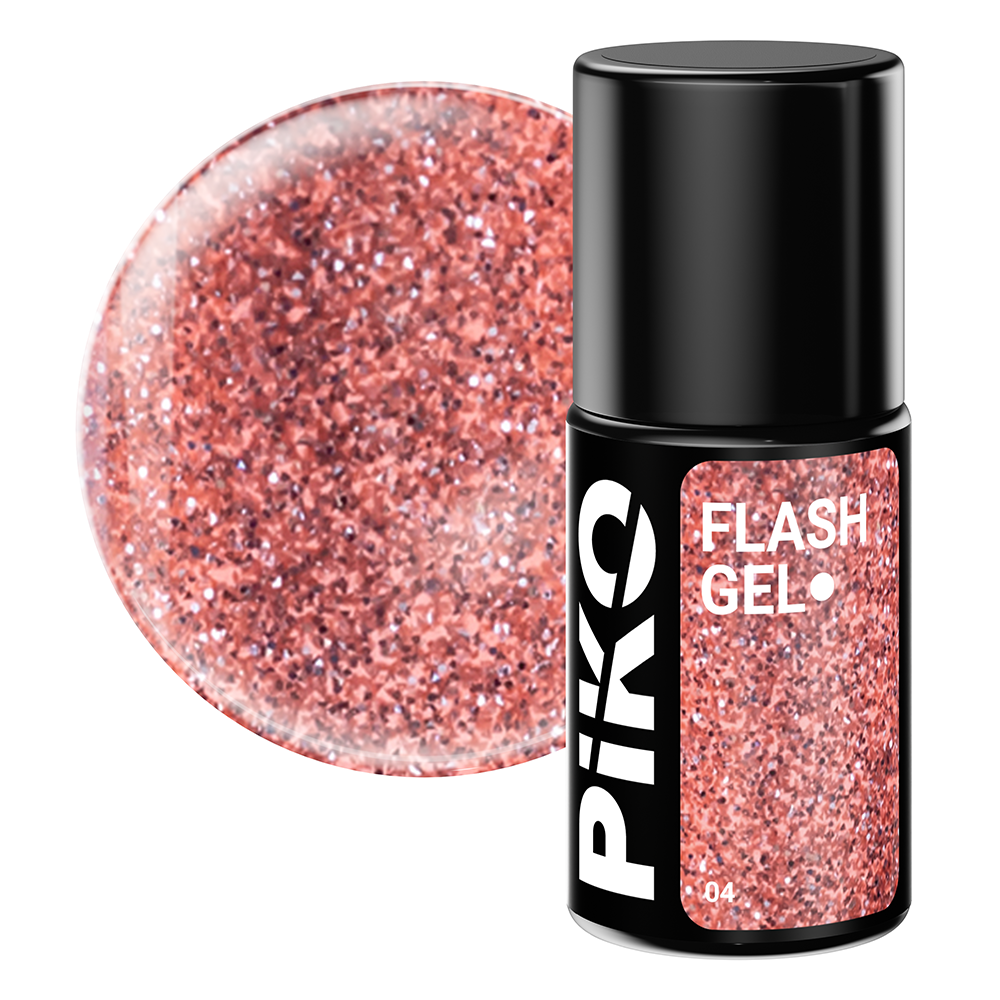Oja semipermanenta Piko, Flash Gel, 7 g, 04 Nude lila-rossa.ro imagine noua 2022