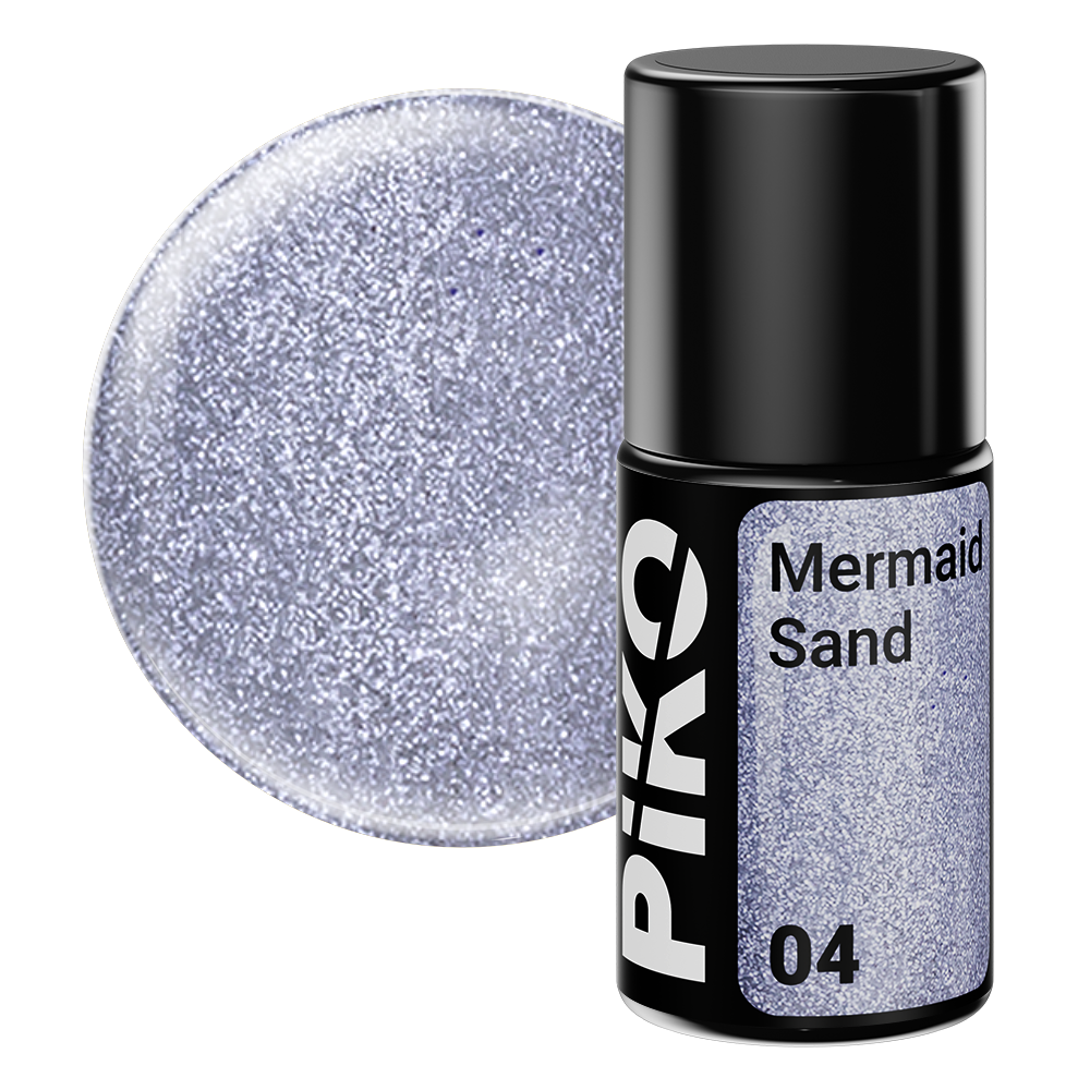 Poze Oja semipermanenta Piko, Mermaid Sand, 7 g, 04, Silver