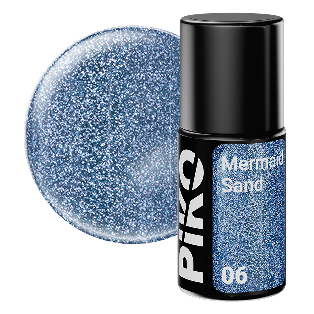 Oja semipermanenta Piko, Mermaid Sand, 7 g, 06, True Blue lila-rossa.ro imagine noua 2022