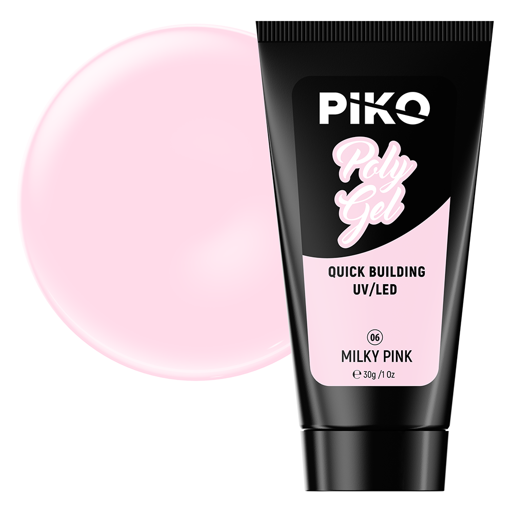 Polygel color, Piko, 30 g, 06 Milky Pink lila-rossa.ro imagine noua 2022