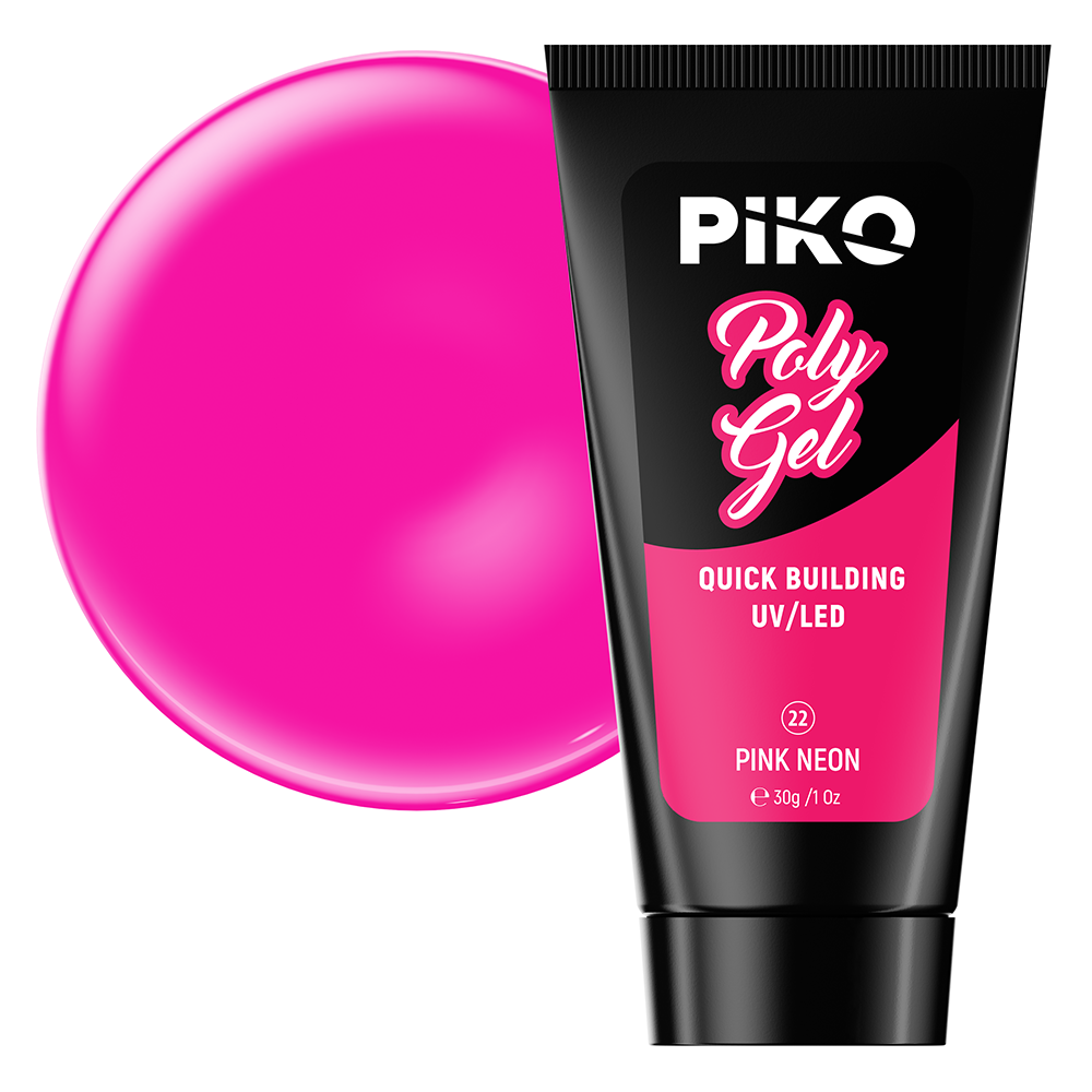 Polygel color, Piko, 30 g, 22 Pink Neon lila-rossa.ro imagine noua 2022