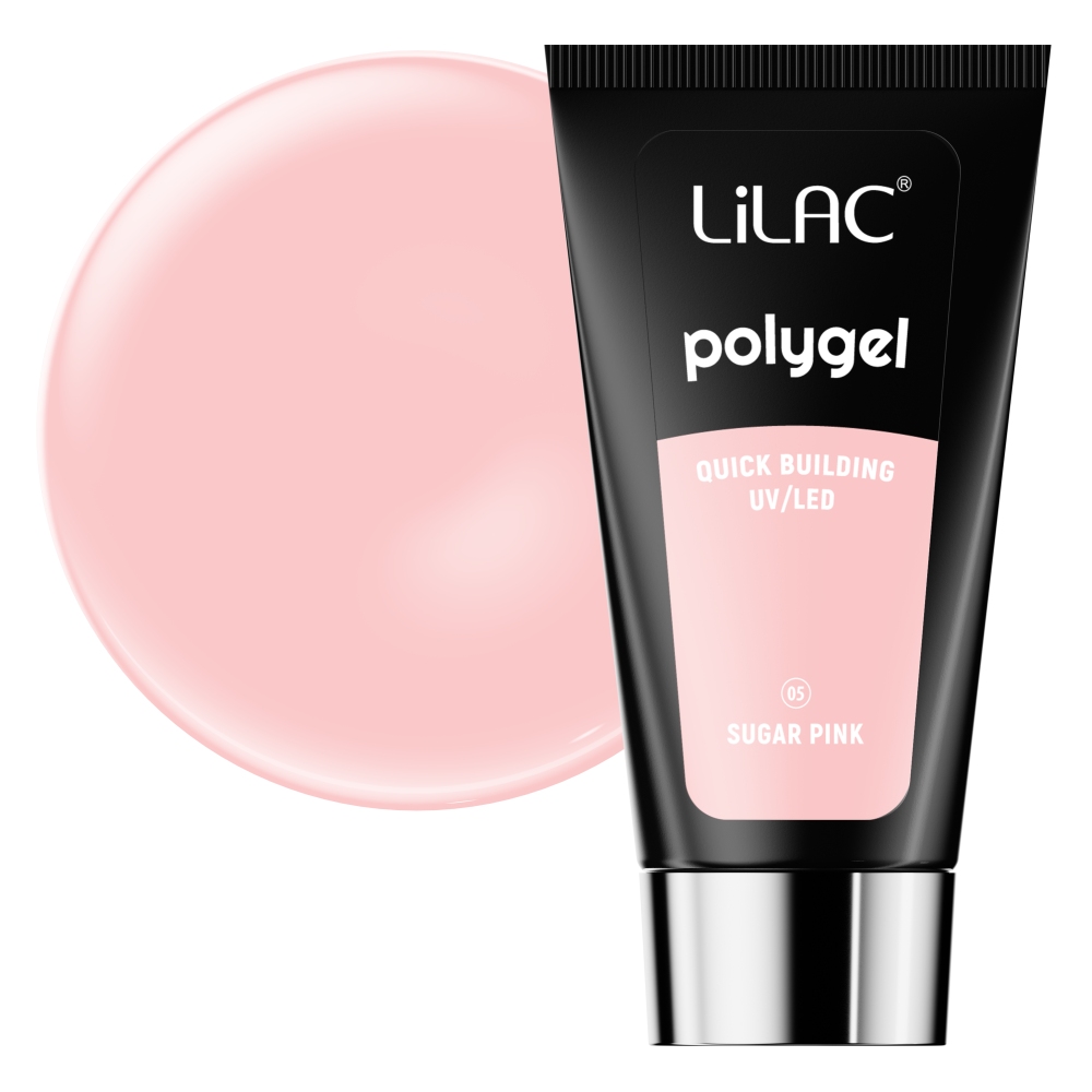 Polygel Lilac Quick Building Sugar Pink 30 g lila-rossa.ro imagine noua 2022