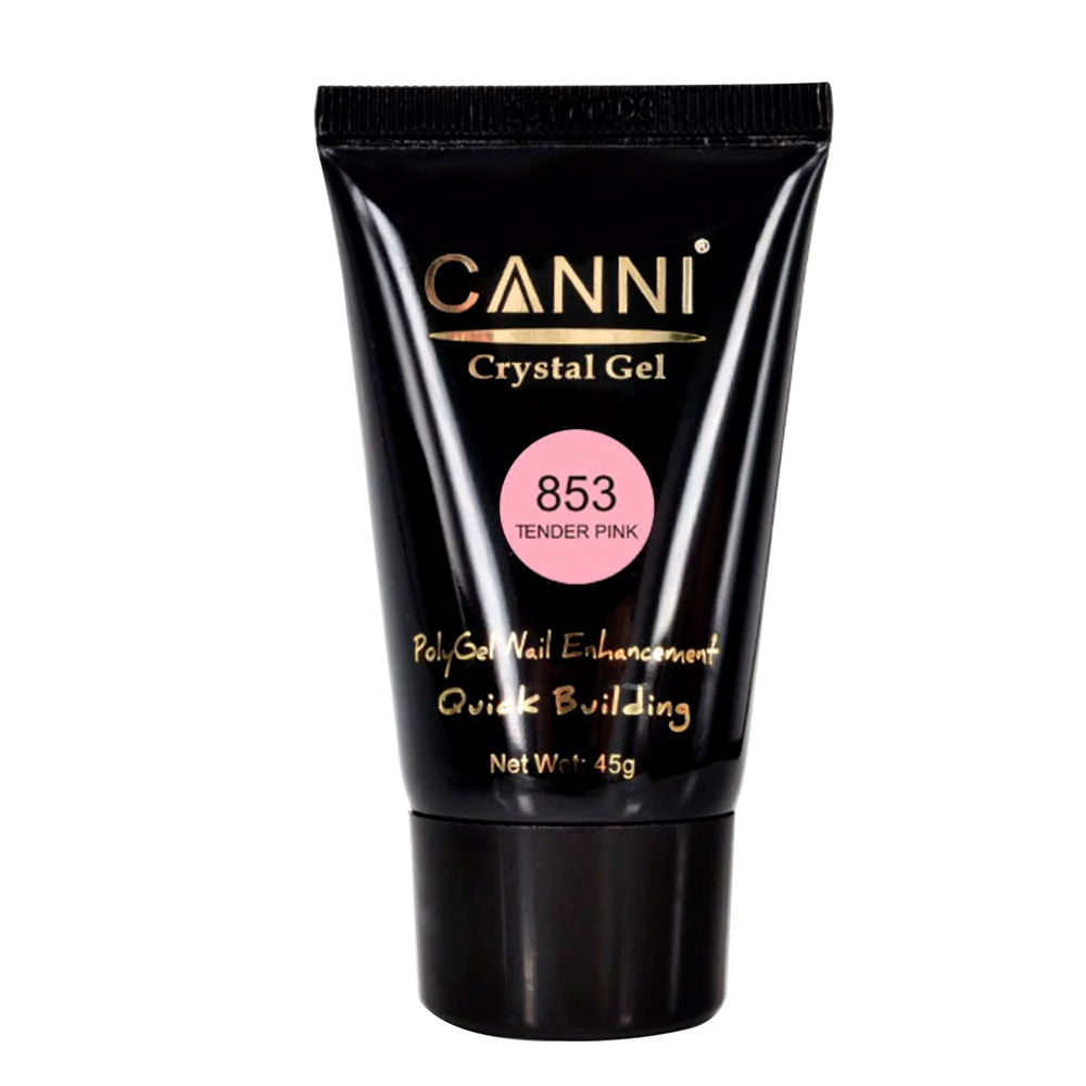 Polygel Canni, Crystal Gel, 853