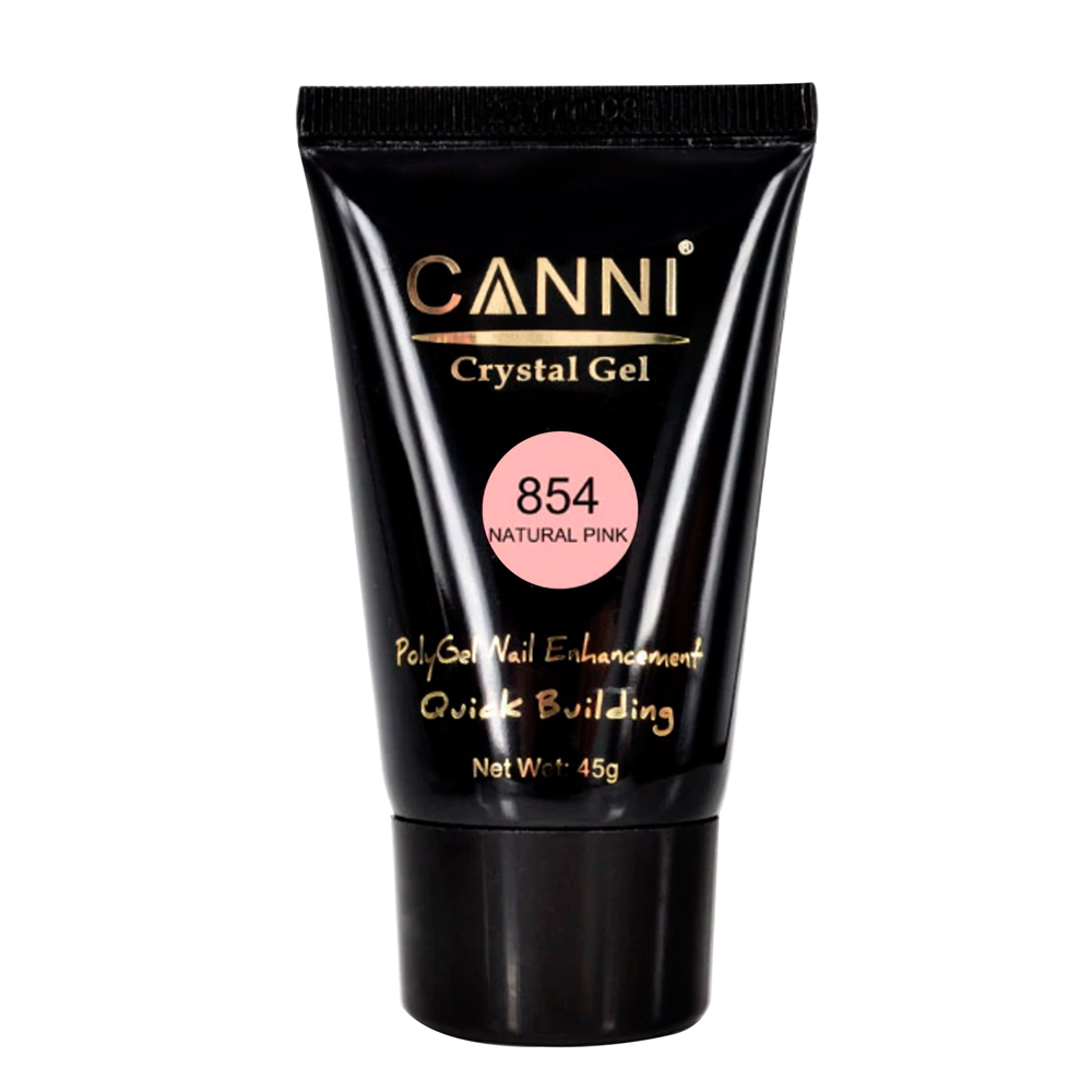 Polygel Canni, Crystal Gel, 854