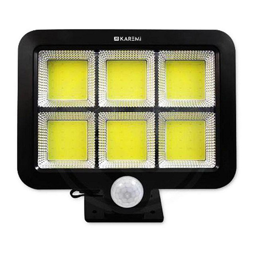 Proiector Karemi 120 LED tip COB, cu panou solar si senzor miscare, [2],https:lilarossa.ro