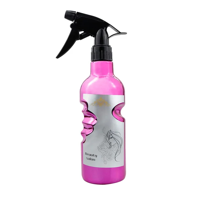 Pulverizator apa ERGONOMIC coafor frizerie, 500 ml, Roz, 1214-17-1