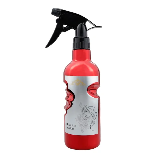 Pulverizator apa ERGONOMIC coafor frizerie, 500 ml, rosu 1214-17