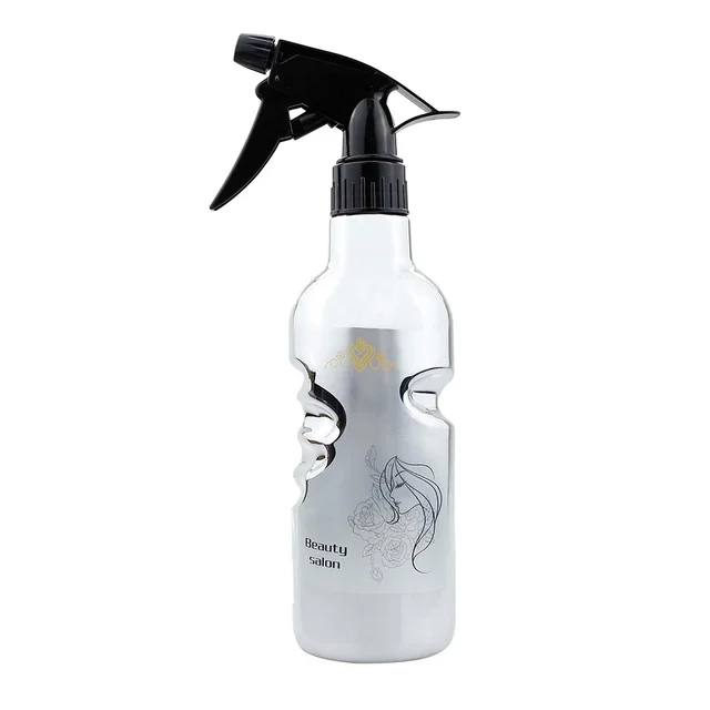 Pulverizator apa ERGONOMIC coafor frizerie, 500 ml, Silver, 1214-17-3