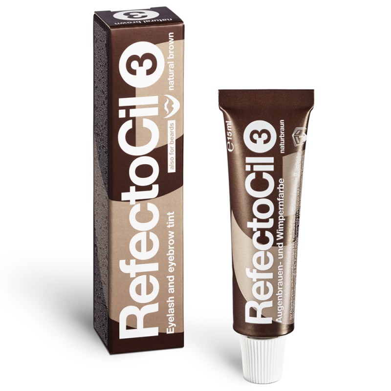 RefectoCil vopsea de gene si sprancene 3 natural brown