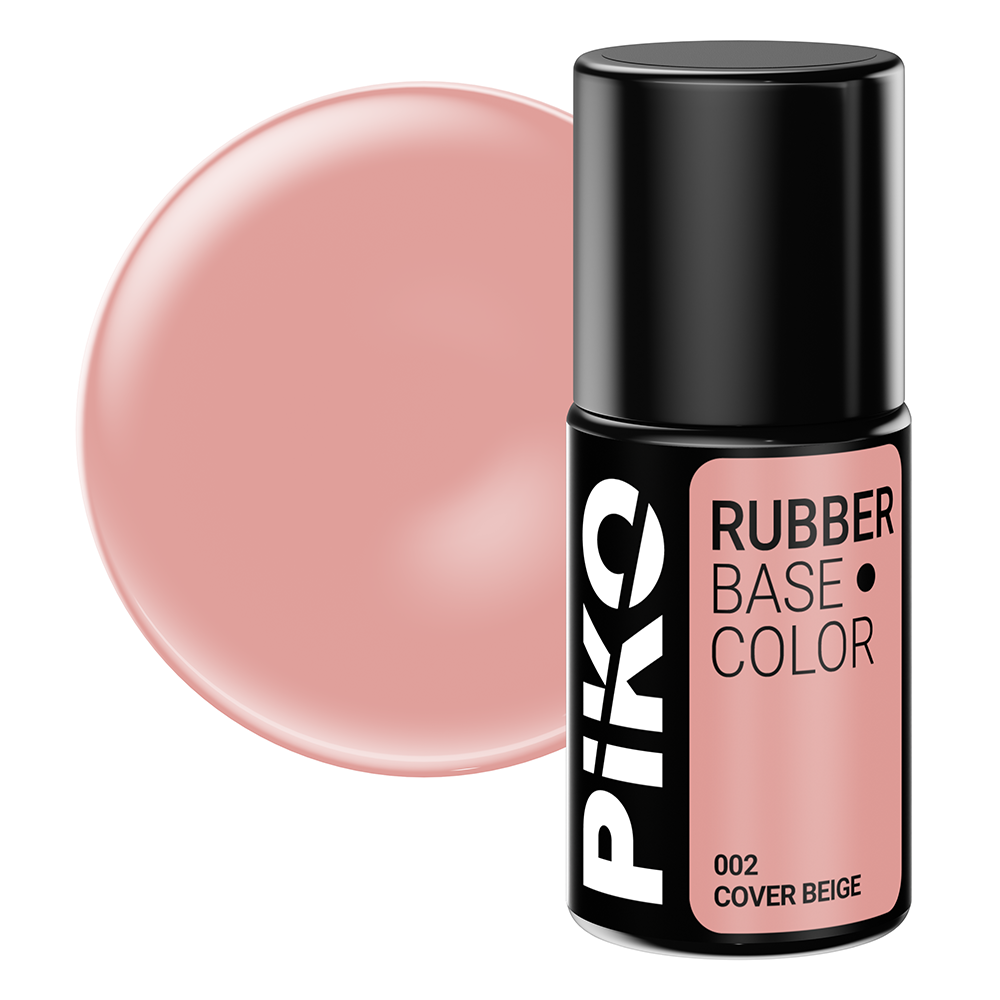 Baza Piko Rubber, Base Color, 7 ml, 002 Cover Beige 002 imagine noua 2022
