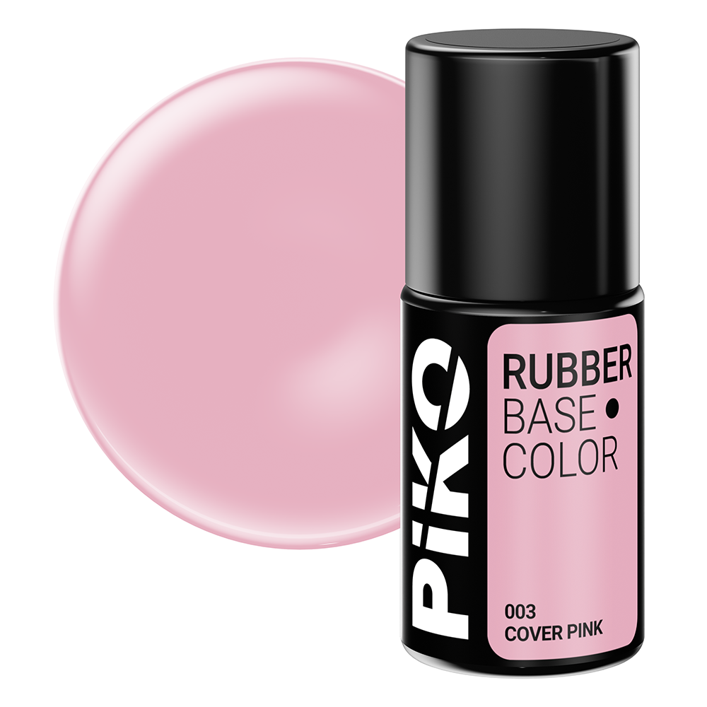 Baza Piko Rubber, Base Color, 7 ml, 003 Cover Pink lila-rossa.ro imagine noua 2022