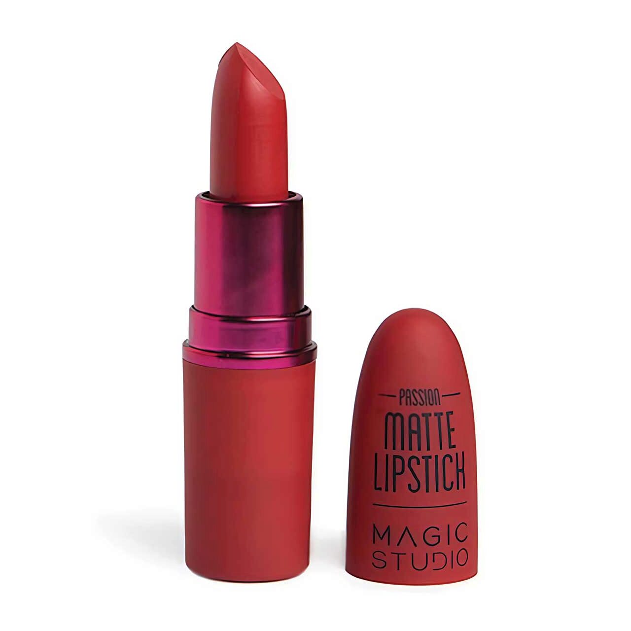 Ruj Magic Studio Matte Lipstick Nudes To Passion rosu lila-rossa.ro imagine noua 2022