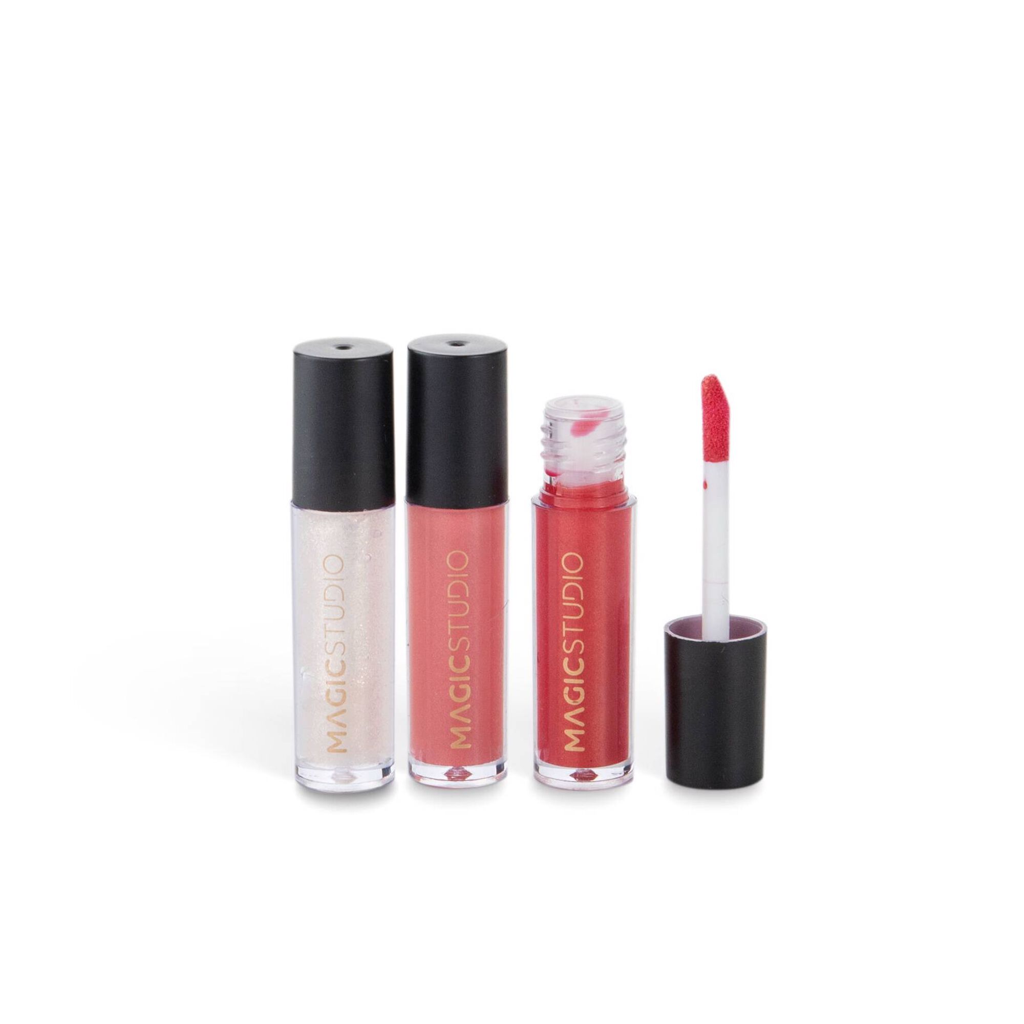 Set 3 Lip Gloss, Magic Studio, Colorful Lip Color, [2],https:lilarossa.ro