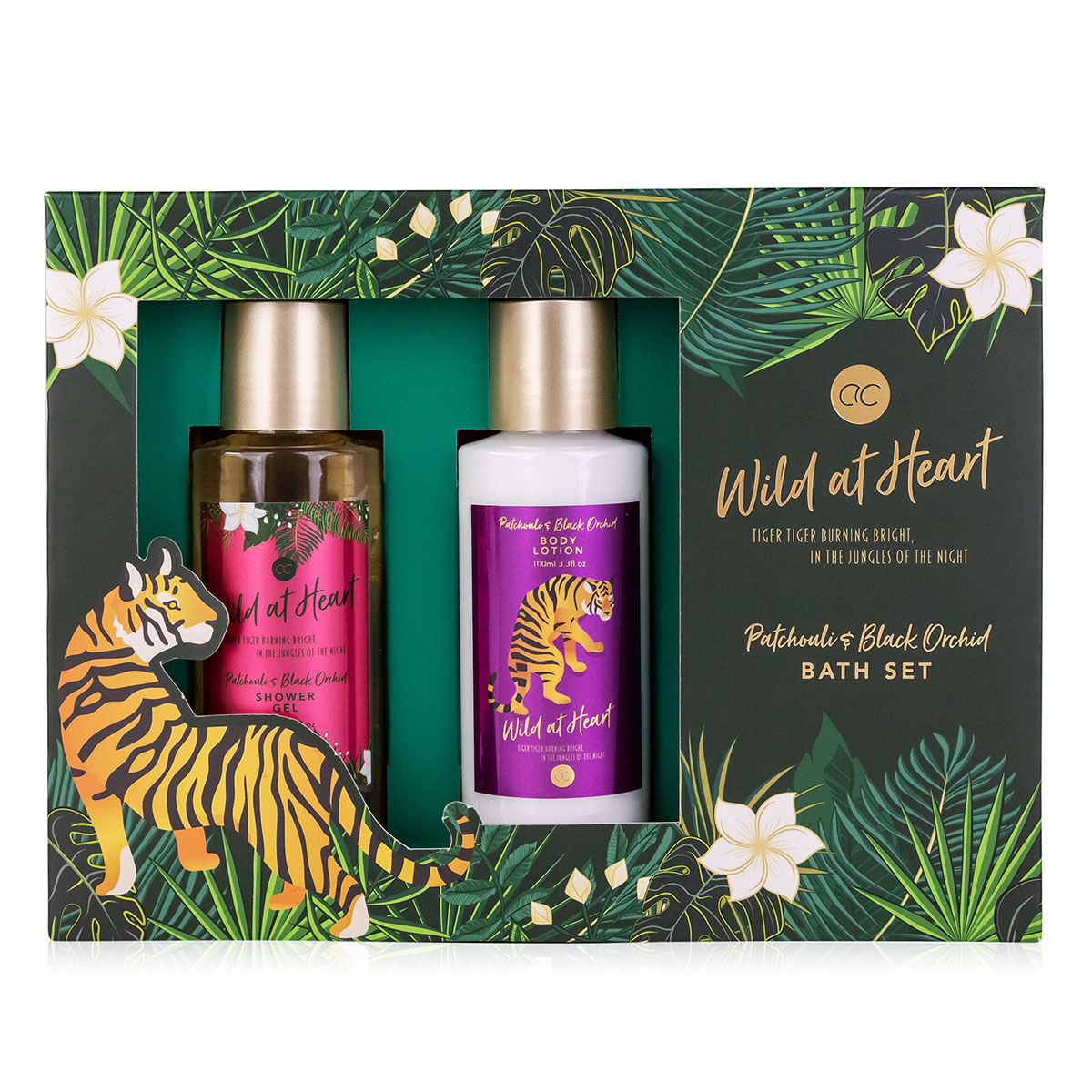 Set cadou femei, gel de dus, lotiune de corp, WILD AT HEART