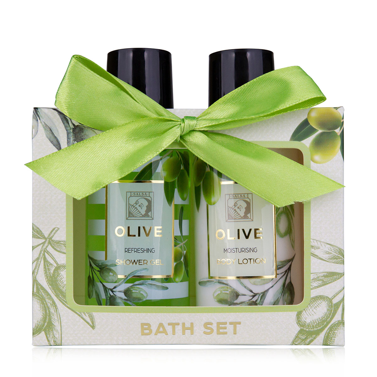 Set cadou femei, gel de dus, lotiune de corp, OLIVE