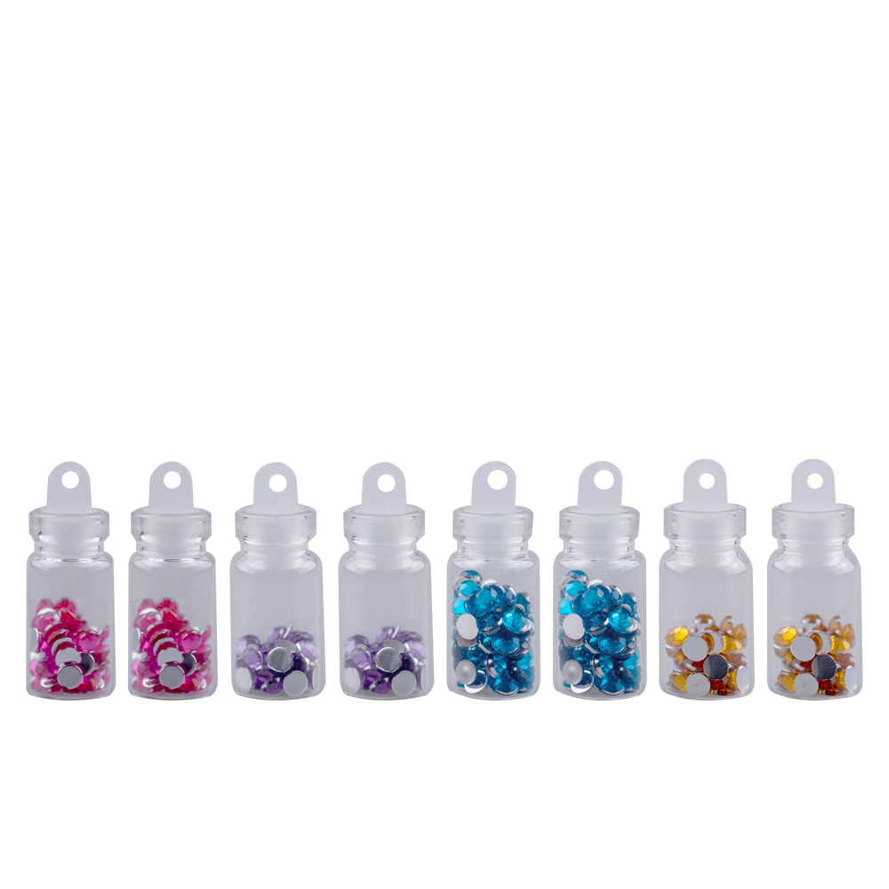 Set decor unghii, sticlute strasuri, 12 buc, DU19-1, [3],https:lilarossa.ro