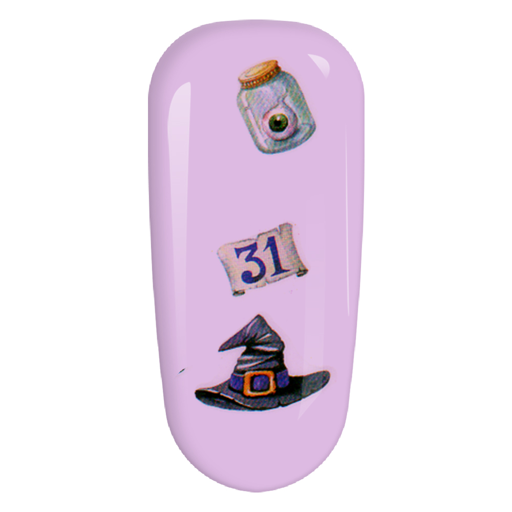 Stickere pentru decor unghii Lila Rossa, Halloween, f499, [5],https:lilarossa.ro