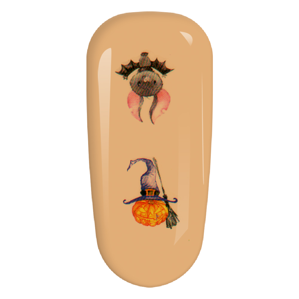 Stickere pentru decor unghii Lila Rossa, Halloween, f499, [6],https:lilarossa.ro