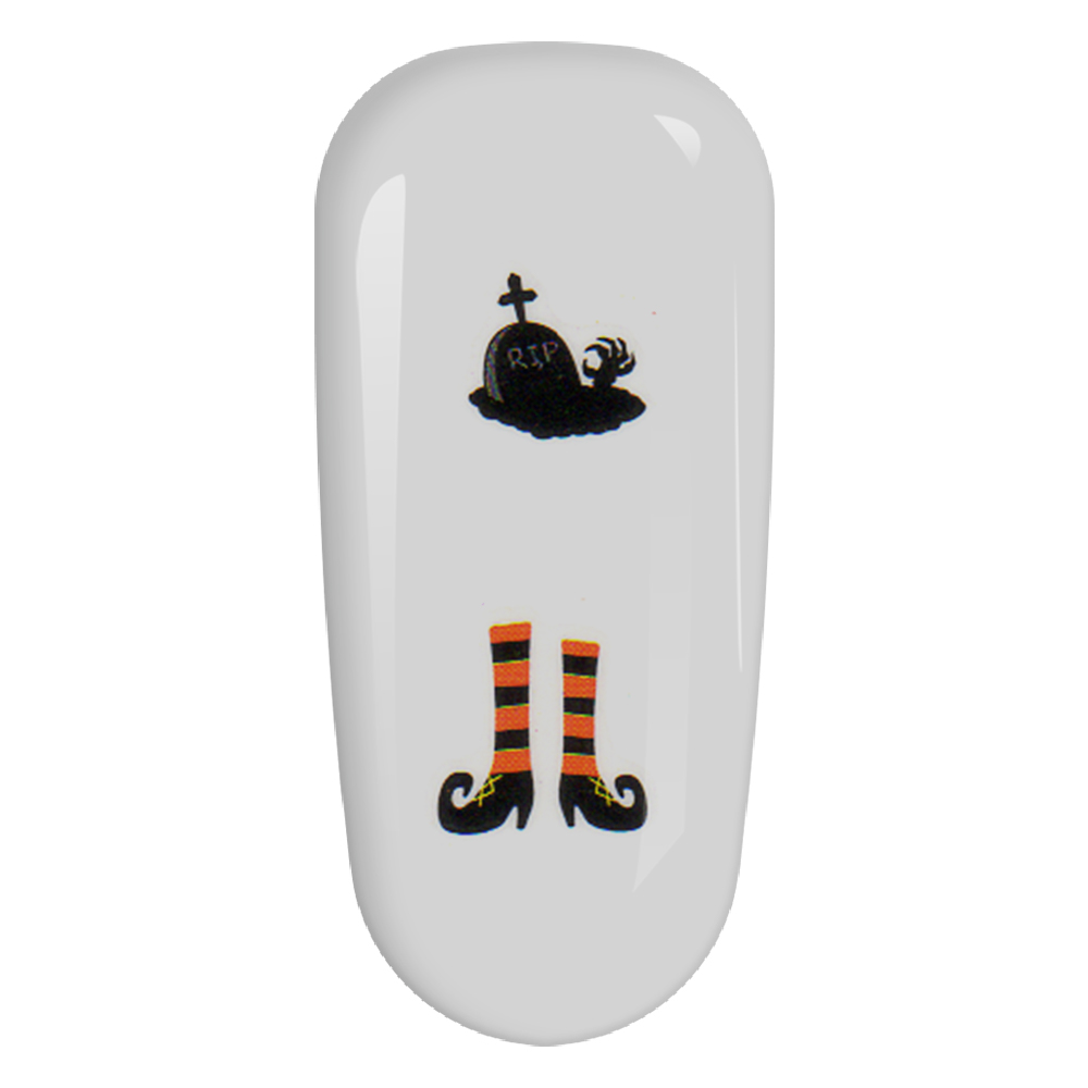 Stickere pentru decor unghii Lila Rossa, pentru Halloween, f258, [6],https:lilarossa.ro