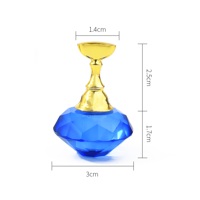 Suport expunere unghii false cu magnet, 5 piese suport, [4],https:lilarossa.ro