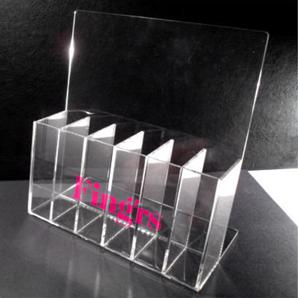 Suport pile unghii drepte cu 6 compartimente x 8 pile, Fing'rs, Made in Korea, [3],lilarossa.ro