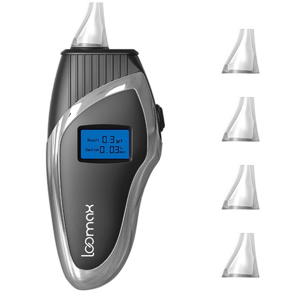 Tester de alcoolemie Loomax, etilotest, portabil, digital,display lcd, cu baterii incluse