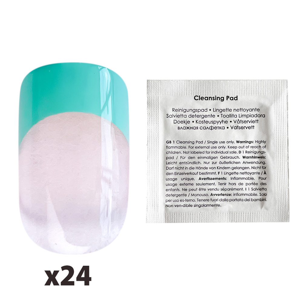 Tipsuri unghii false color press-on, Girlfriend Decorated Nails Dainty, Fingrs, 24 buc., [2],https:lilarossa.ro