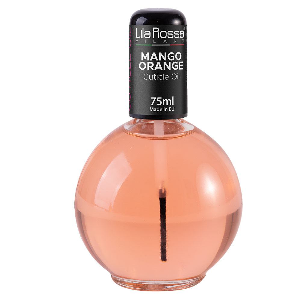 Ulei cuticule cu pensula, Lila Rossa, aroma Mango Orange, 75 ml Lila Rossa imagine noua 2022