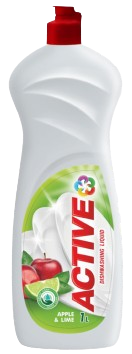 Detergent vase - ACTIVE DETERGENT VASE LICHID APPLE&LIME 1L 10/BAX, lucidiusmarket.ro