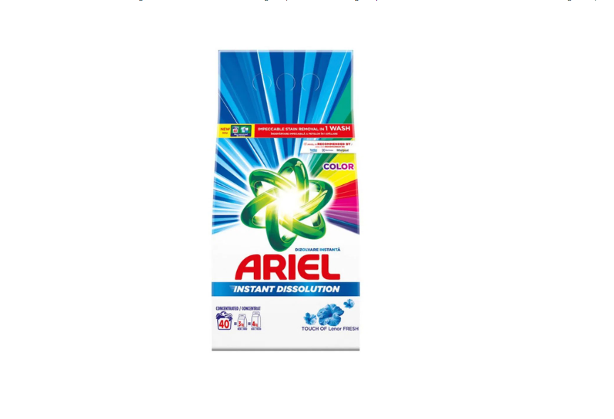 Detergent pudra - ARIEL DETERGENT AUTOMAT COLOR 3KG 4/BAX, lucidiusmarket.ro