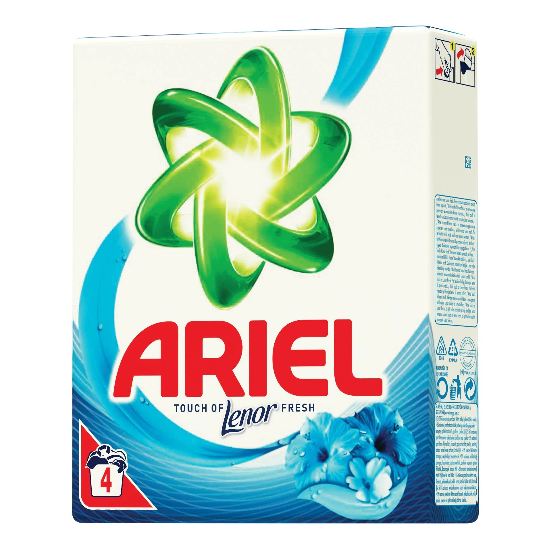 Detergent pudra - ARIEL DETERGENT AUTOMAT LENOR COLOR 300G 11/BAX, lucidiusmarket.ro