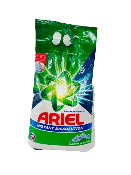 Detergent pudra - ARIEL DETERGENT AUTOMAT MOUNTAIN SPRING 3KG 4/BAX, lucidiusmarket.ro