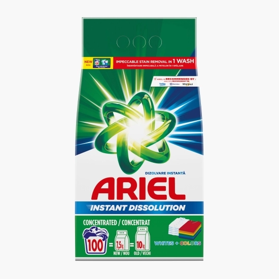 Detergent pudra - ARIEL DETERGENT AUTOMAT WHITES&COLOR 7.5KG, lucidiusmarket.ro