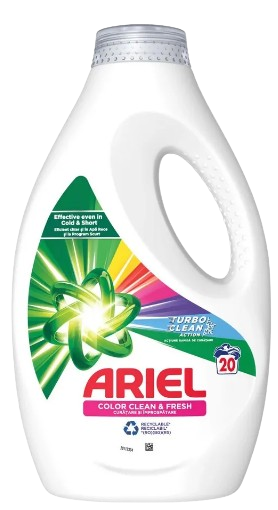Detergent lichid - ARIEL DETERGENT LICHID COLOR 1000ML 5/BAX, lucidiusmarket.ro