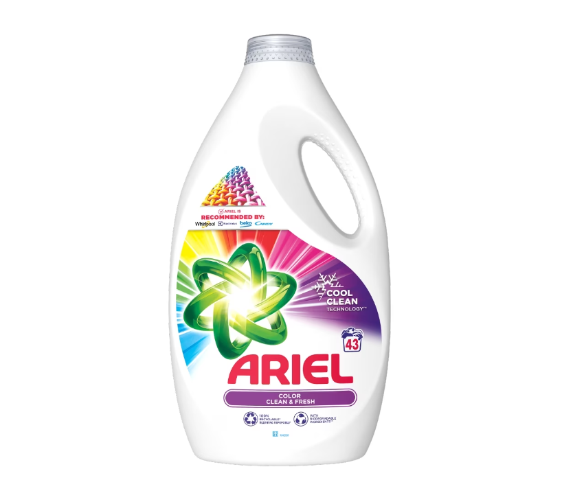 Detergent lichid - ARIEL DETERGENT LICHID COLOR 2150ML 4/BAX, lucidiusmarket.ro