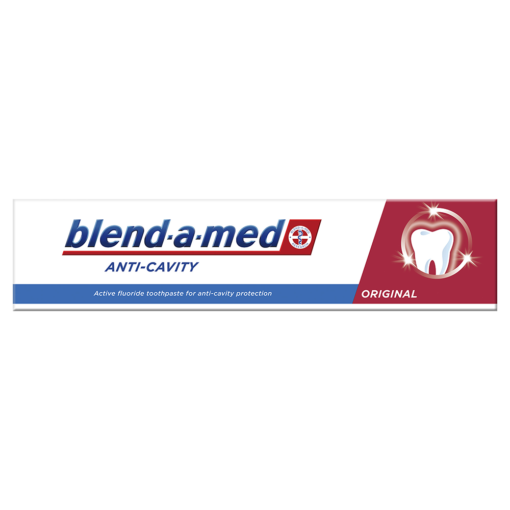 Pasta de dinti  - BLEND-A-MED PASTA DINTI ANTI CAVITY ORIGINAL 125ML 24/BAX, lucidiusmarket.ro