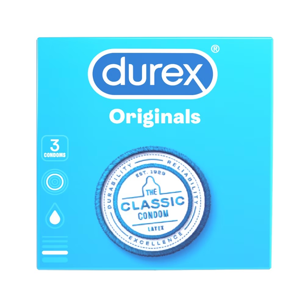 Prezervative si lubrifianti - DUREX PREZERVATIVE ORIGINALS/CLASIC 3BUC 24CUT/SET, lucidiusmarket.ro