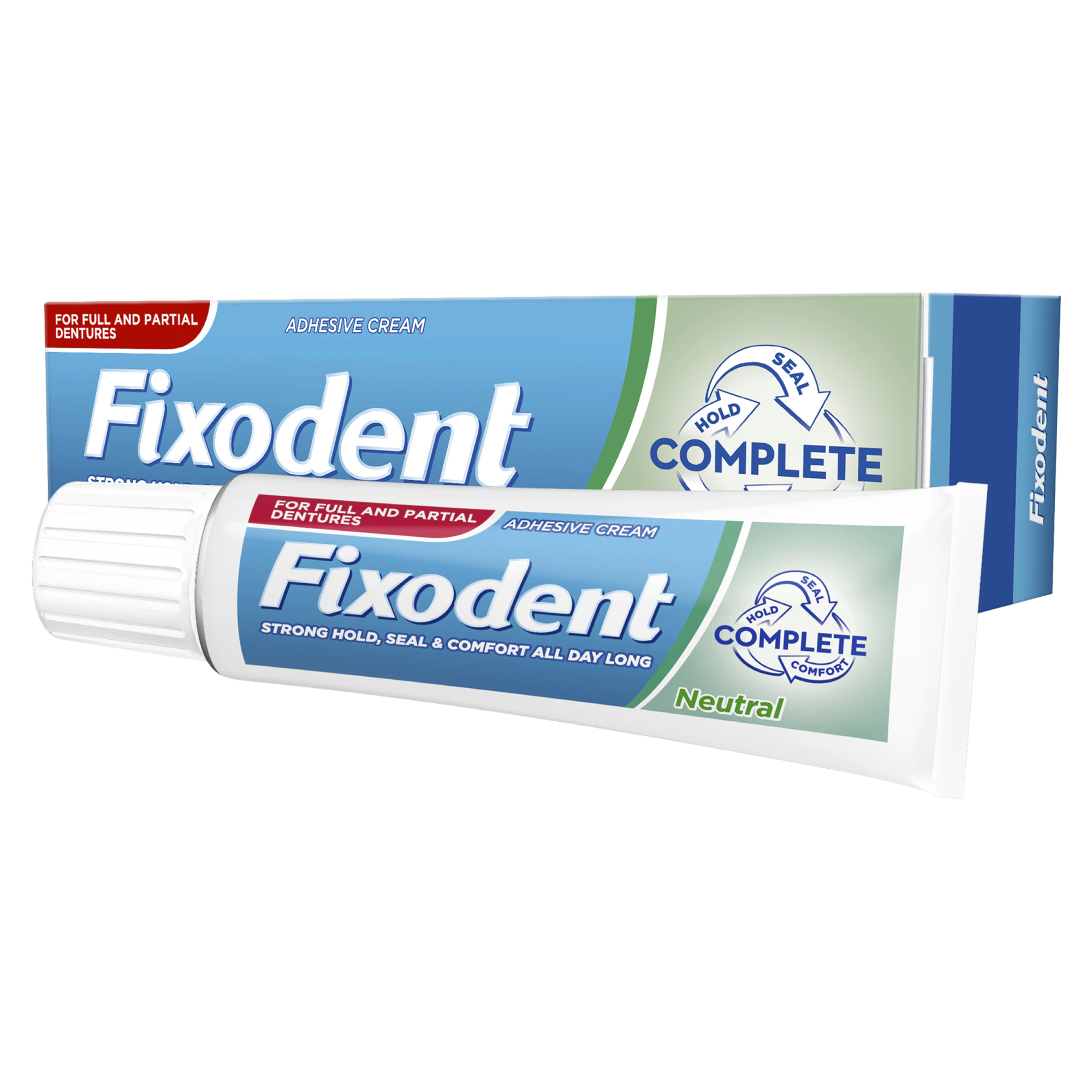 Alte produse igiena dentara - FIXODENT CREMA ADEZIVA PROTEZE DENTARE NEUTRU 47GR 12/BAX, lucidiusmarket.ro
