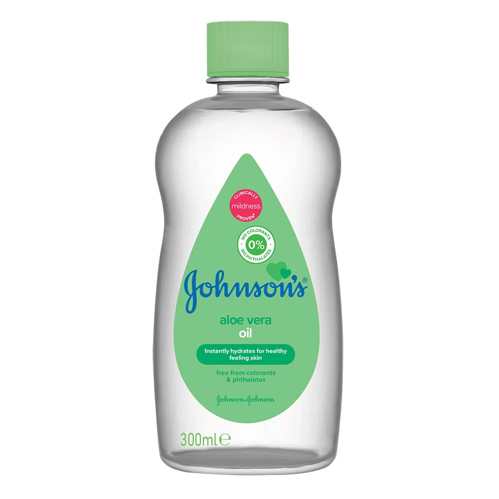 Cosmetica si igiena bebelusi - JOHNSON'S BABY ULEI MASAJ ALOE VERA 300ML 12/BAX, lucidiusmarket.ro