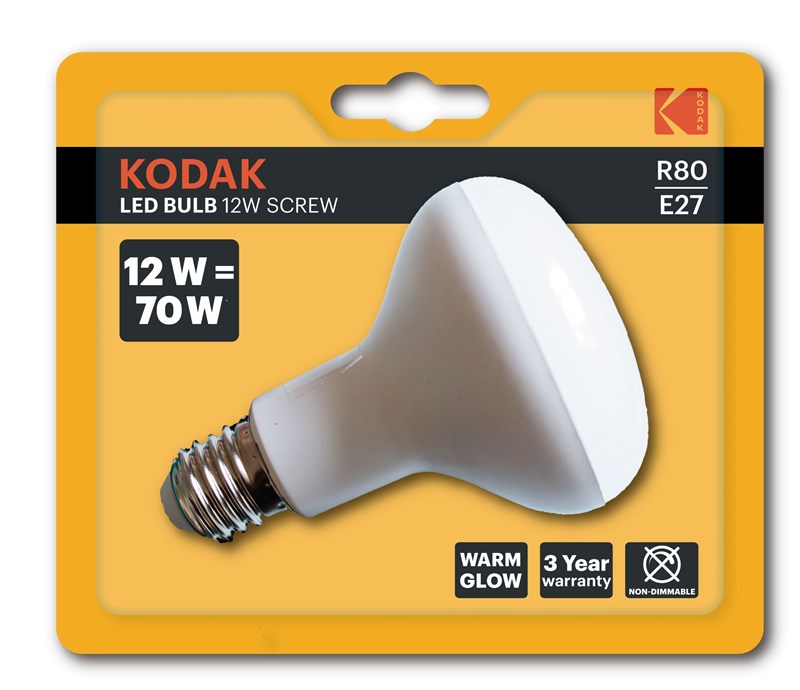 Becuri si lanterne - KODAK BEC LED 12W E27 R80 (30416284) 8/BAX, lucidiusmarket.ro