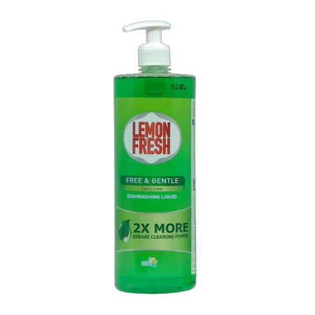 Detergent vase - LEMON FRESH DETERGENT VASE EXOTIC LIME 1000ML 9/BAX, lucidiusmarket.ro