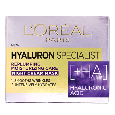 Creme fata - L'OREAL CREMA FATA HYALURON SPECIALIST NOAPTE 50ML 6/BAX, lucidiusmarket.ro