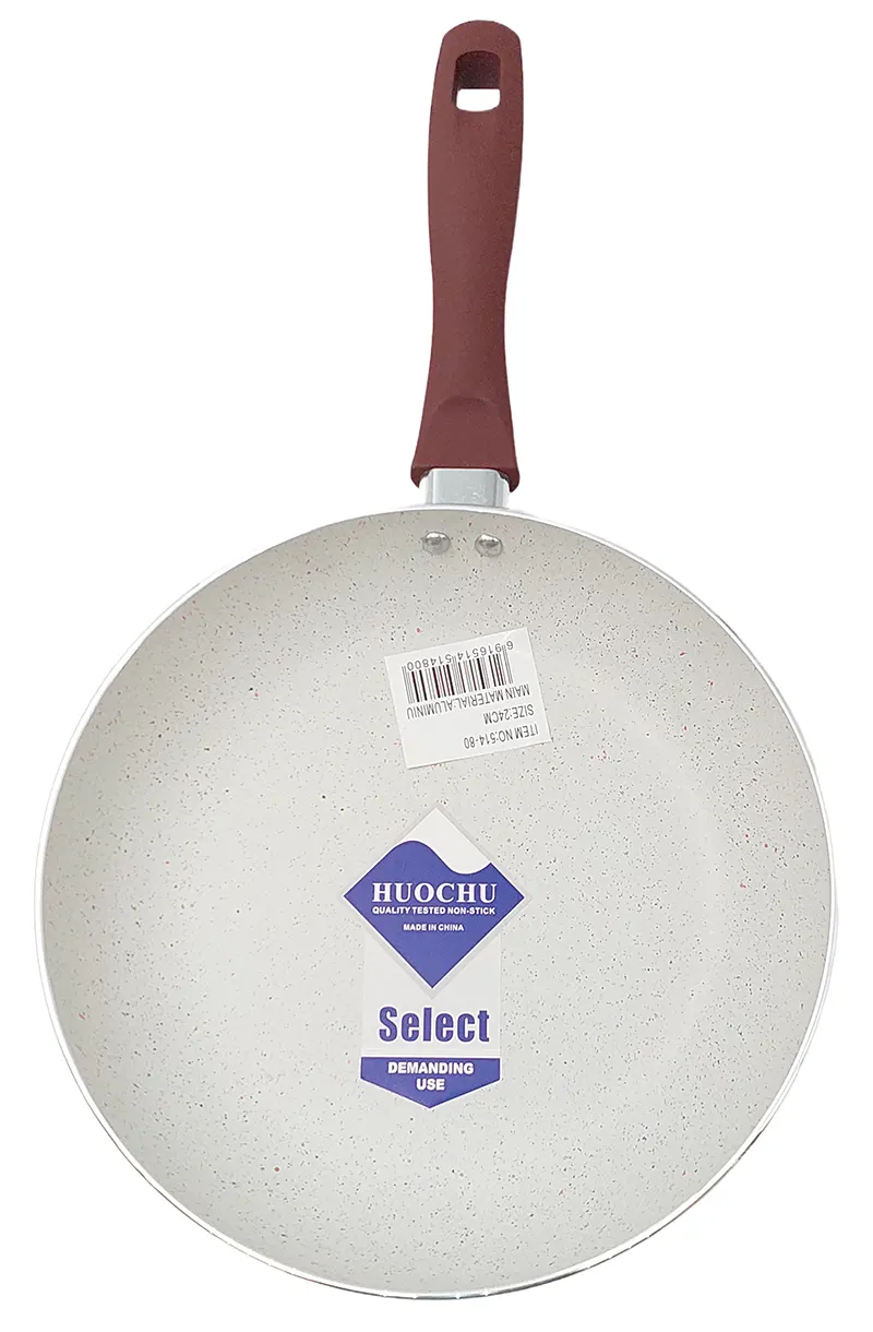 Tigai si wok-uri - LVE HUOCHU TIGAIE ALUMINIU CU COADA 24CM 514-80, lucidiusmarket.ro