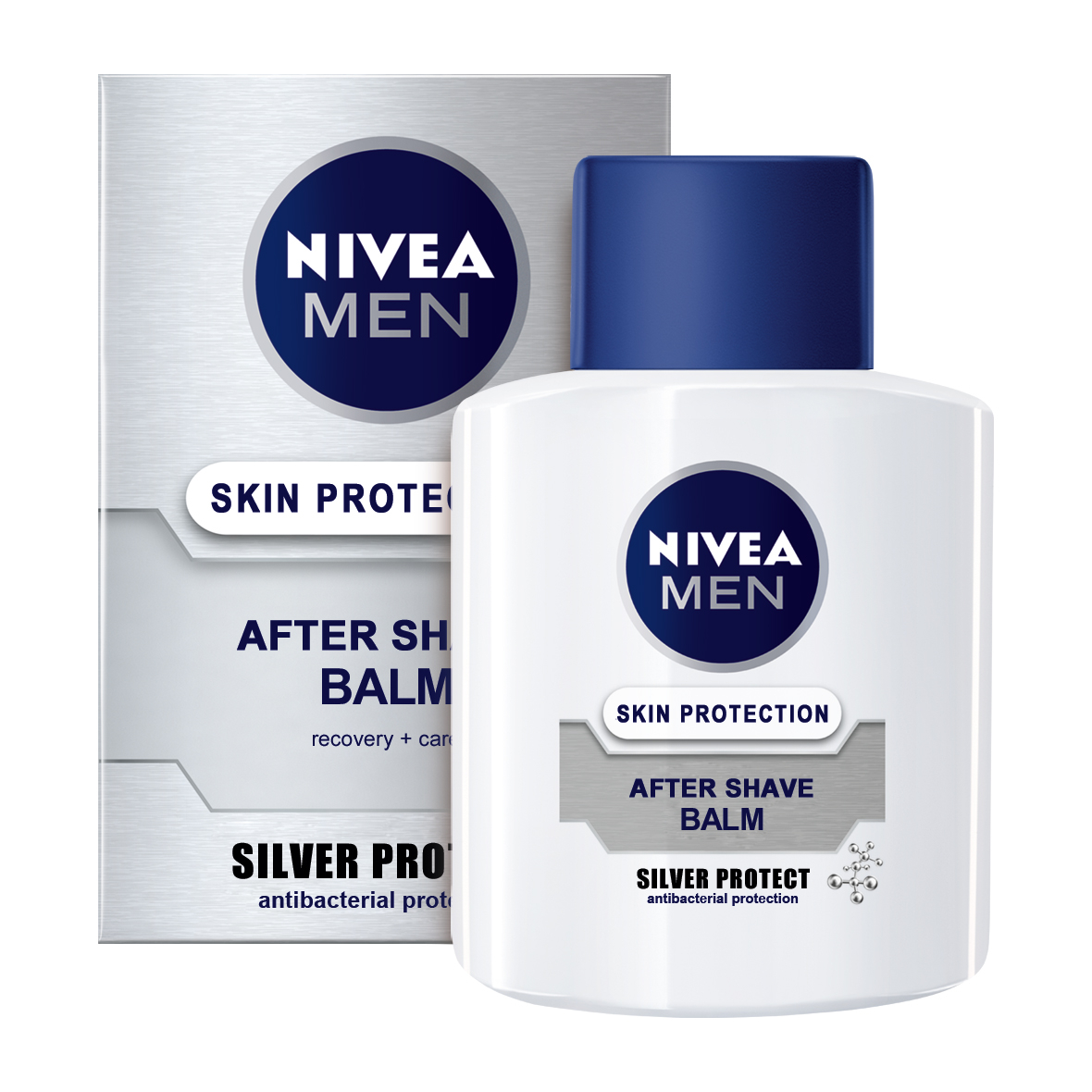 After shave - NIVEA AFTER SHAVE BALM SKIN PROTECTION 100ML 12/BAX, lucidiusmarket.ro