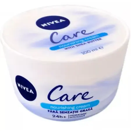 Creme fata - NIVEA CREMA CARE FACE/BODY/HANDS NOURISHING 100ML 24/BAX, lucidiusmarket.ro