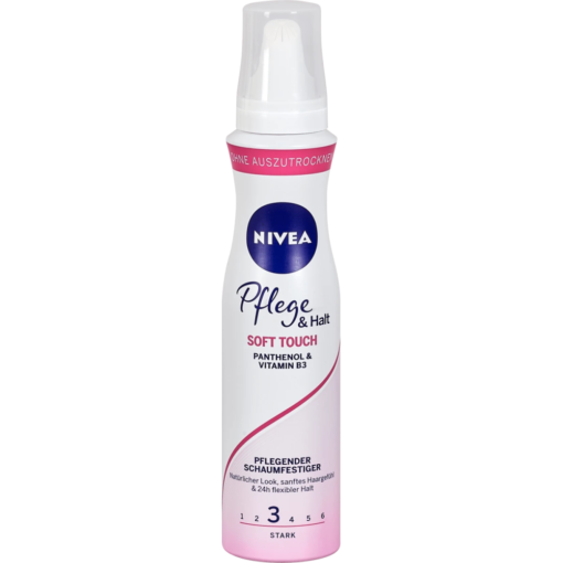 Produse de coafat si accesorii - NIVEA SPUMA PAR SOFT TOUCH STARK NR.3 150ML 24/BAX, lucidiusmarket.ro