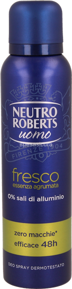 Antiperspirant Spray Neutro Roberts Uomo