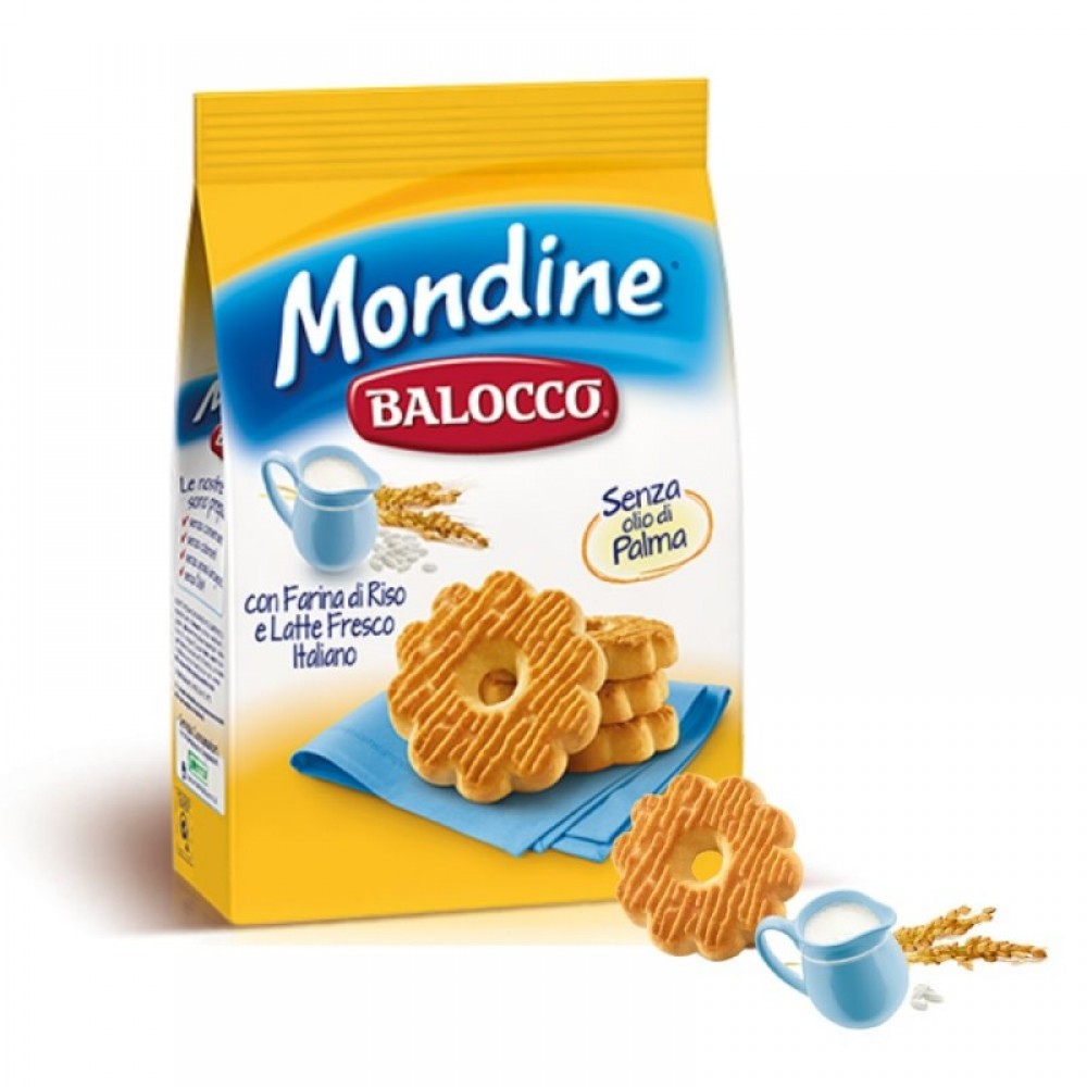 Biscuiti Balocco Mondine Cu Faina De Orez