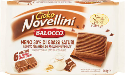 Biscuiti Novellini Cu Ciocolata Balocco